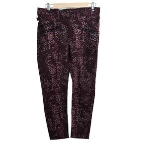 Rock‎ & Republic Tipsy Cheata Super Skinny Banshee Leopard Print Jeans Size 12M